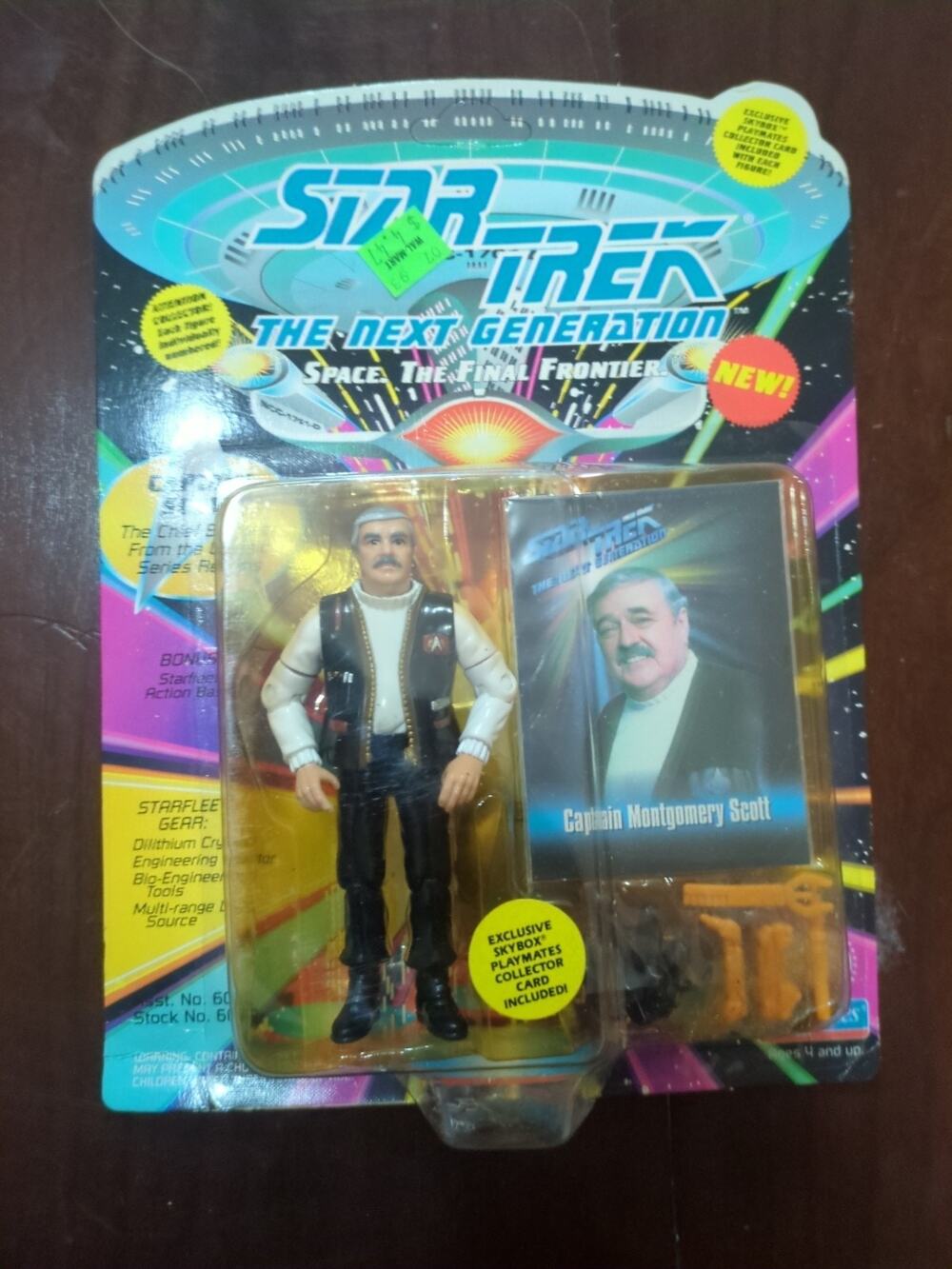 Playmates Toys Star Trek Next Generation Scott Action Figure